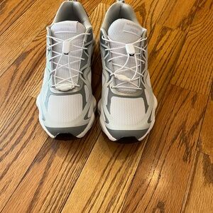 Women’s Merrell  Speed ARC  Matis in Light Gray and White Athletic Shoes